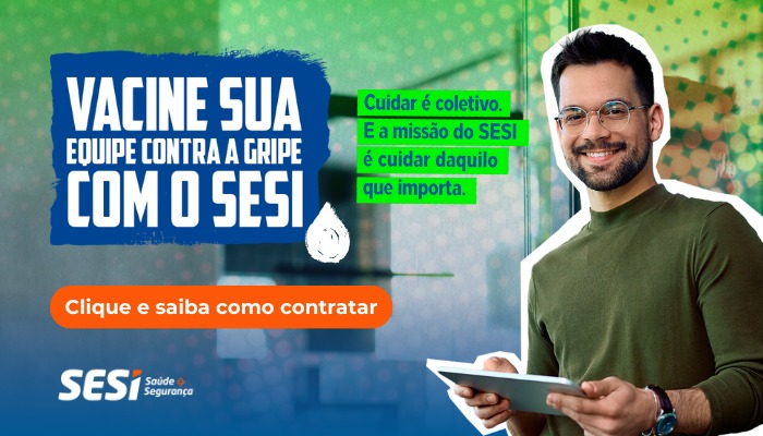Indústrias já podem garantir a vacina contra a gripe 2026 para seus colaboradores
